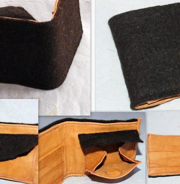 Structured Leather Card Holder